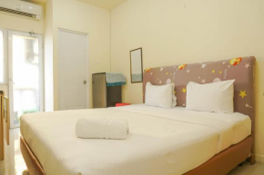 Great Choice Studio Green Pramuka City Apartment By Travelio